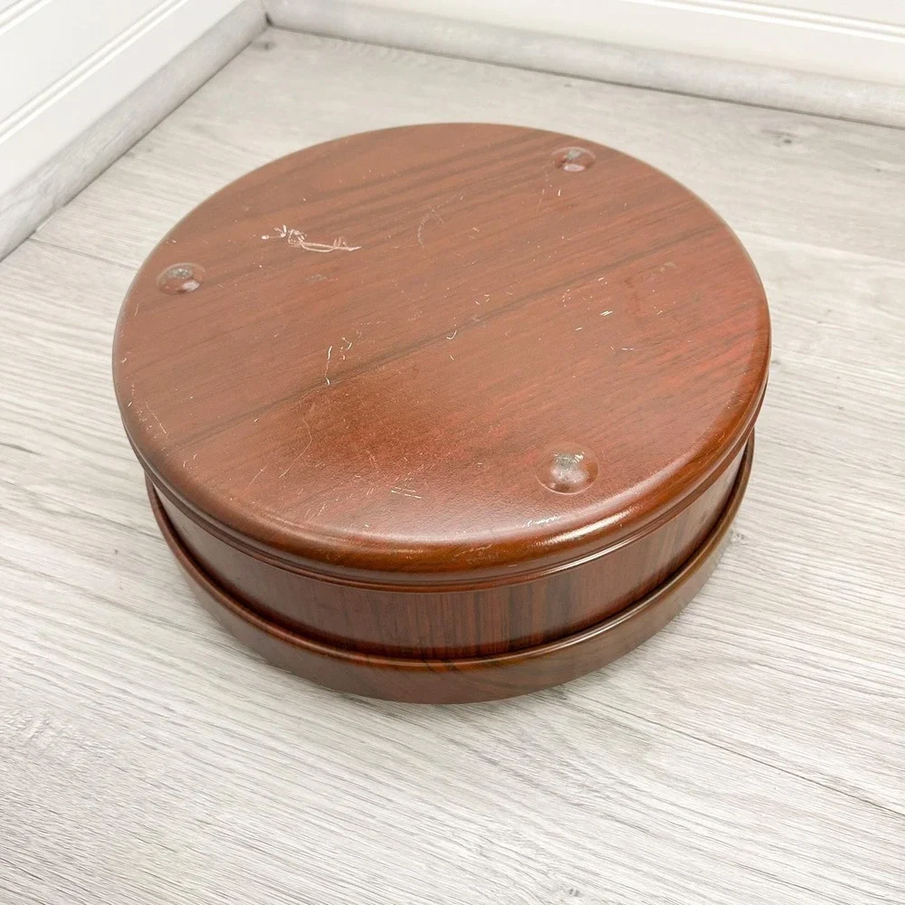 Vintage Mallard‎ Duck Tin: Decorative Storage Container with Lid